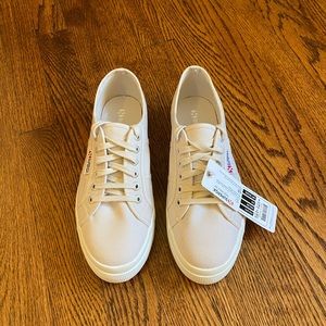 NWT Superga Sneakers - Grey Seashell